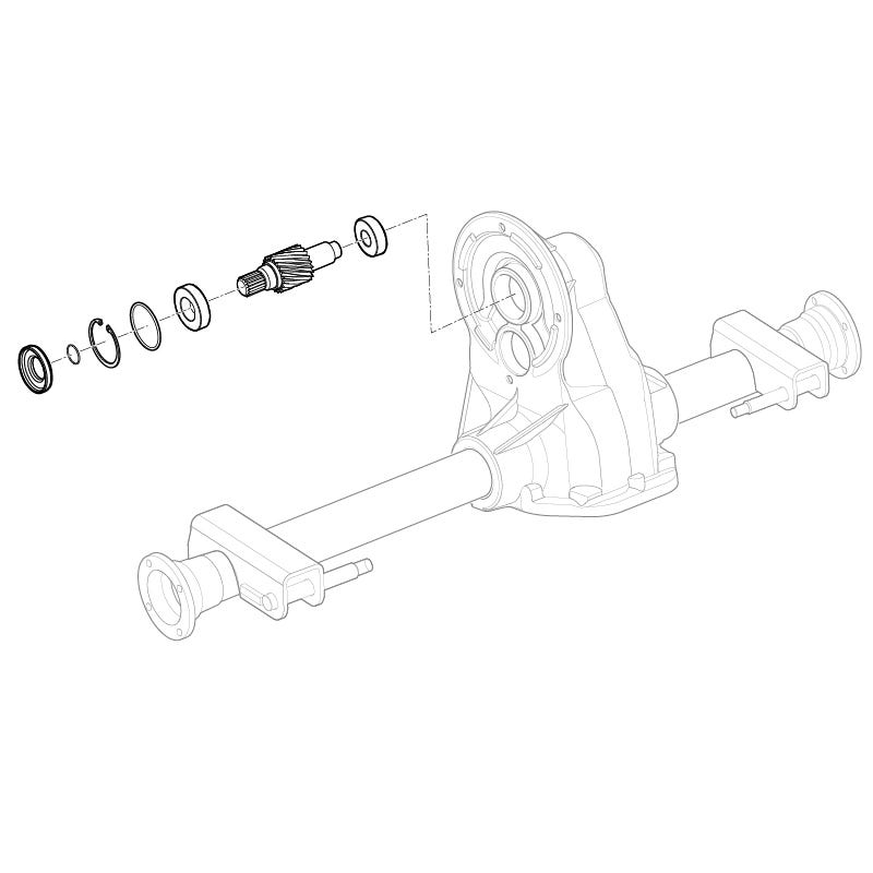 48V Axle Input Gear Kit | E-Z-GO