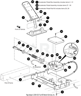 PEDAL BOX,ACLTR,LWB,EFI-ASSY